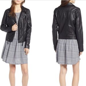 Treasure & Bond Leather Moto Jacket